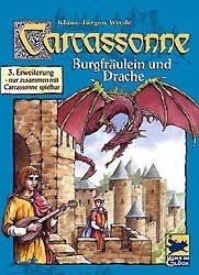 Carcassonne - Burgfräulein und Drache