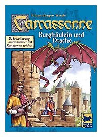 Carcassonne - Burgfräulein und Drache