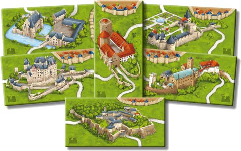 Carcassonne - Castles in Germany