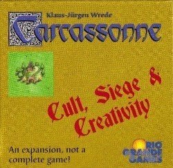 Carcassonne : Cult, Siege & Creativity