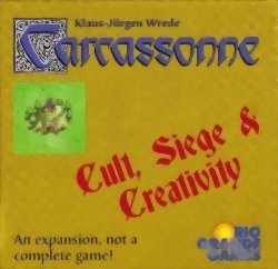 Carcassonne : Cult, Siege & Creativity