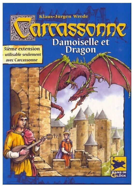 Carcassonne - Damoiselle et Dragon