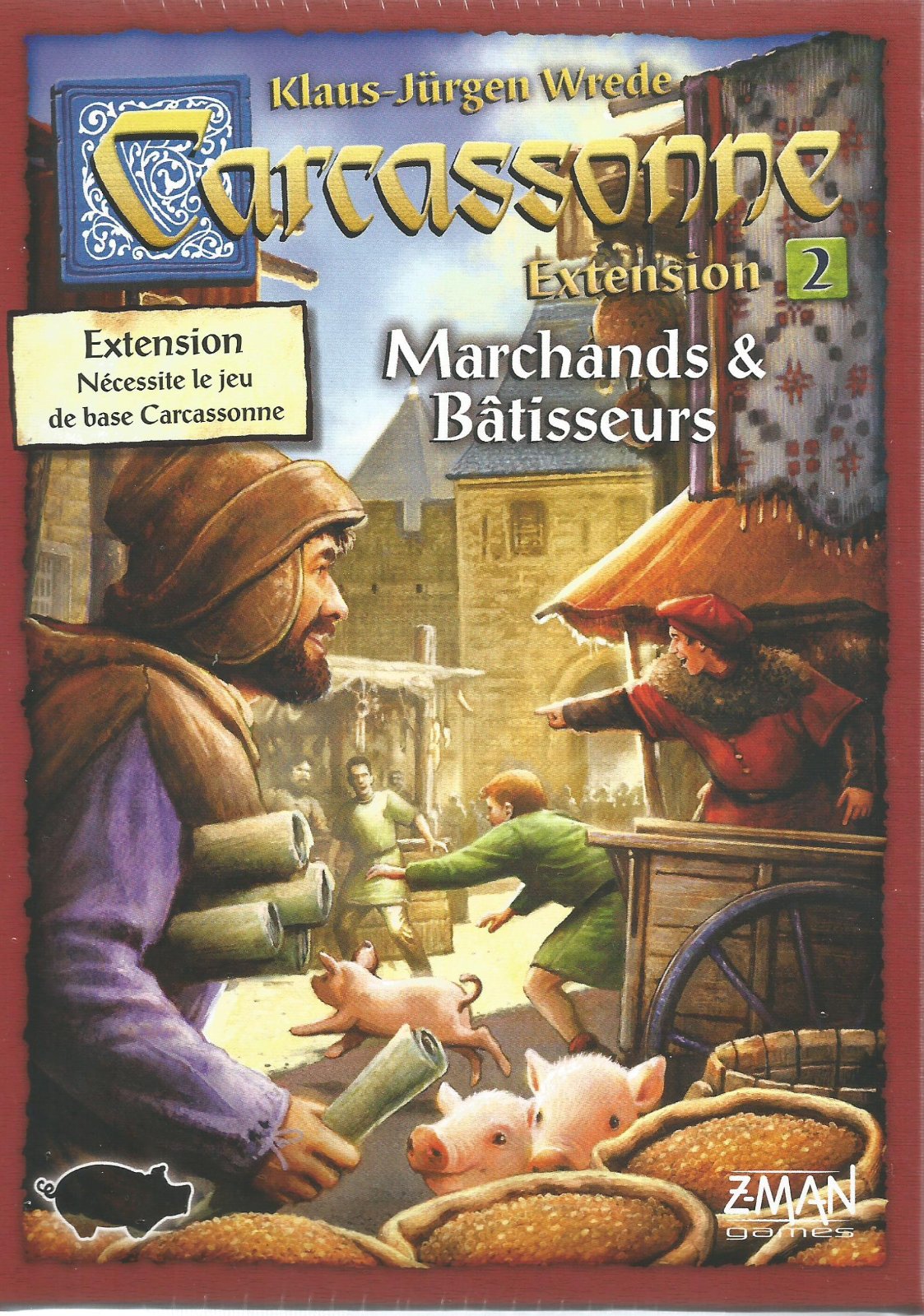 Carcassonne - Extension 2 : Marchands & Bâtisseurs