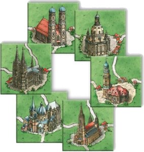 Carcassonne - German Cathedrals