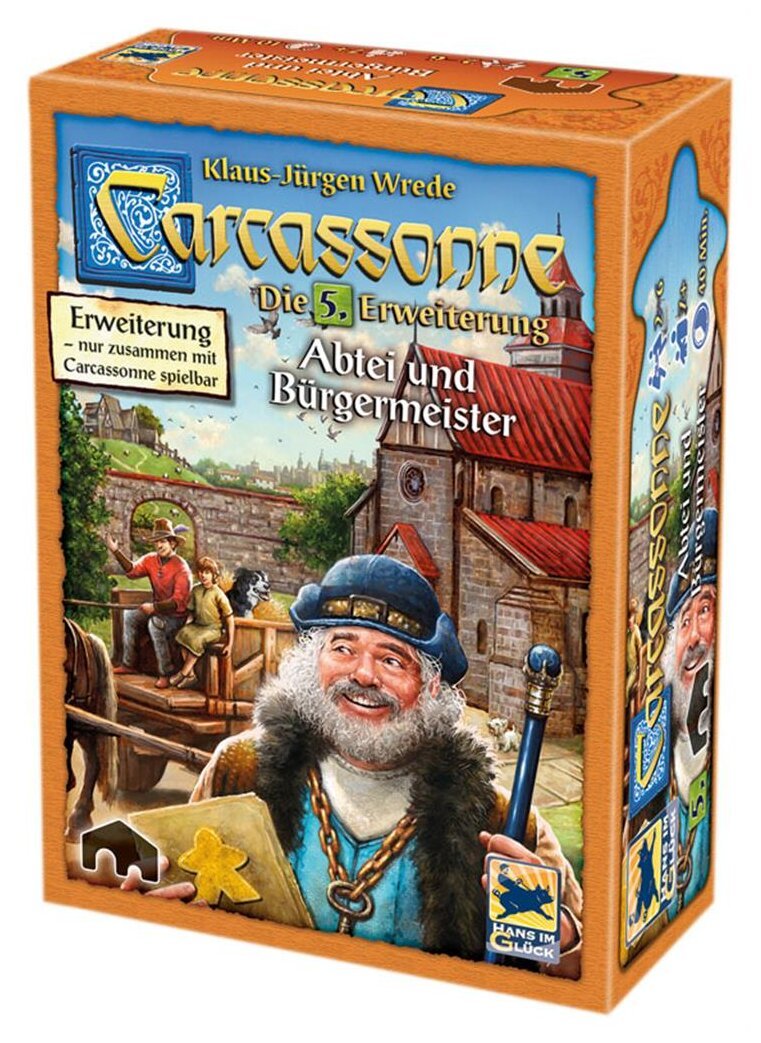 Carcassonne - Abtei und Bürgermeister