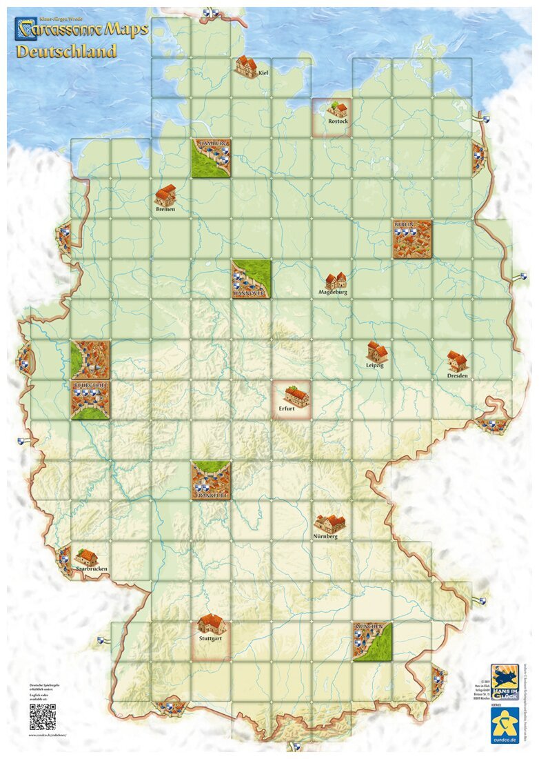 Carcassonne Maps - Deutschland