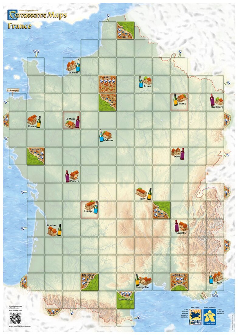 Carcassonne Maps - France