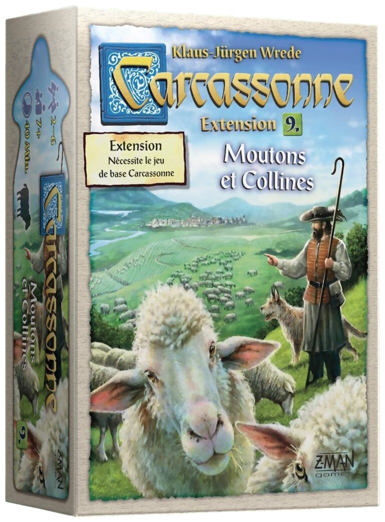 Carcassonne - Moutons et Collines