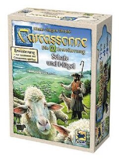 Carcassonne - Schafe und Hügel