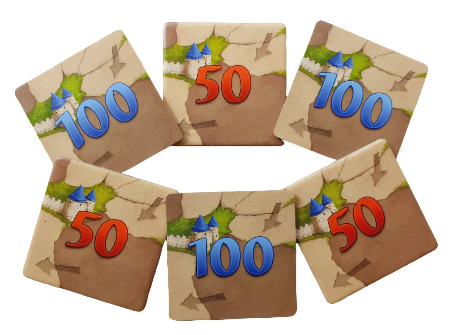 Carcassonne - Scoring Tiles