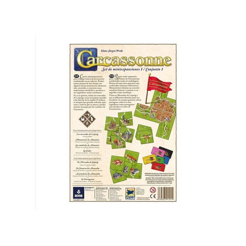 Carcassonne - Set De Miniexpansiones I