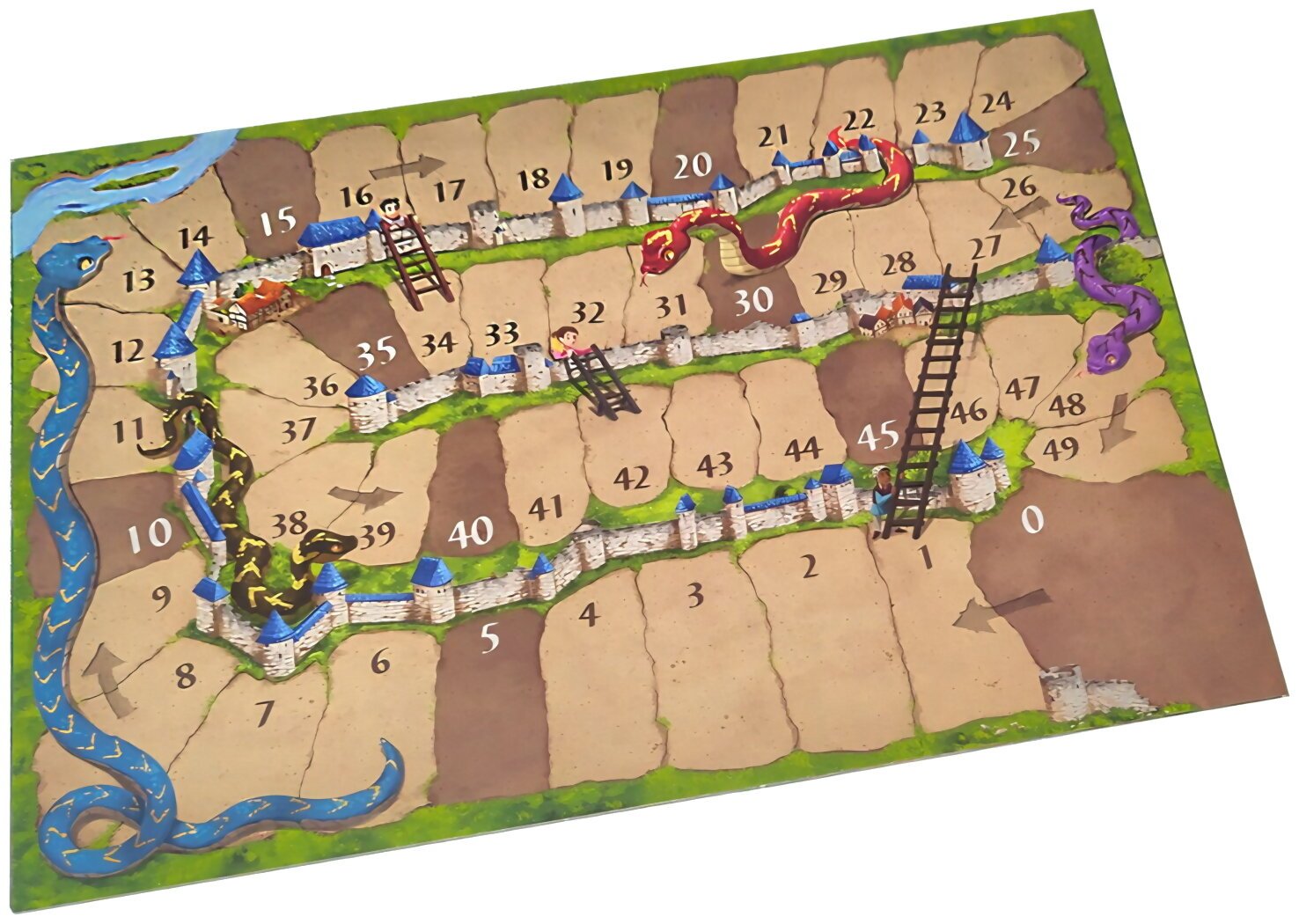 Carcassonne - Snakes And Ladders