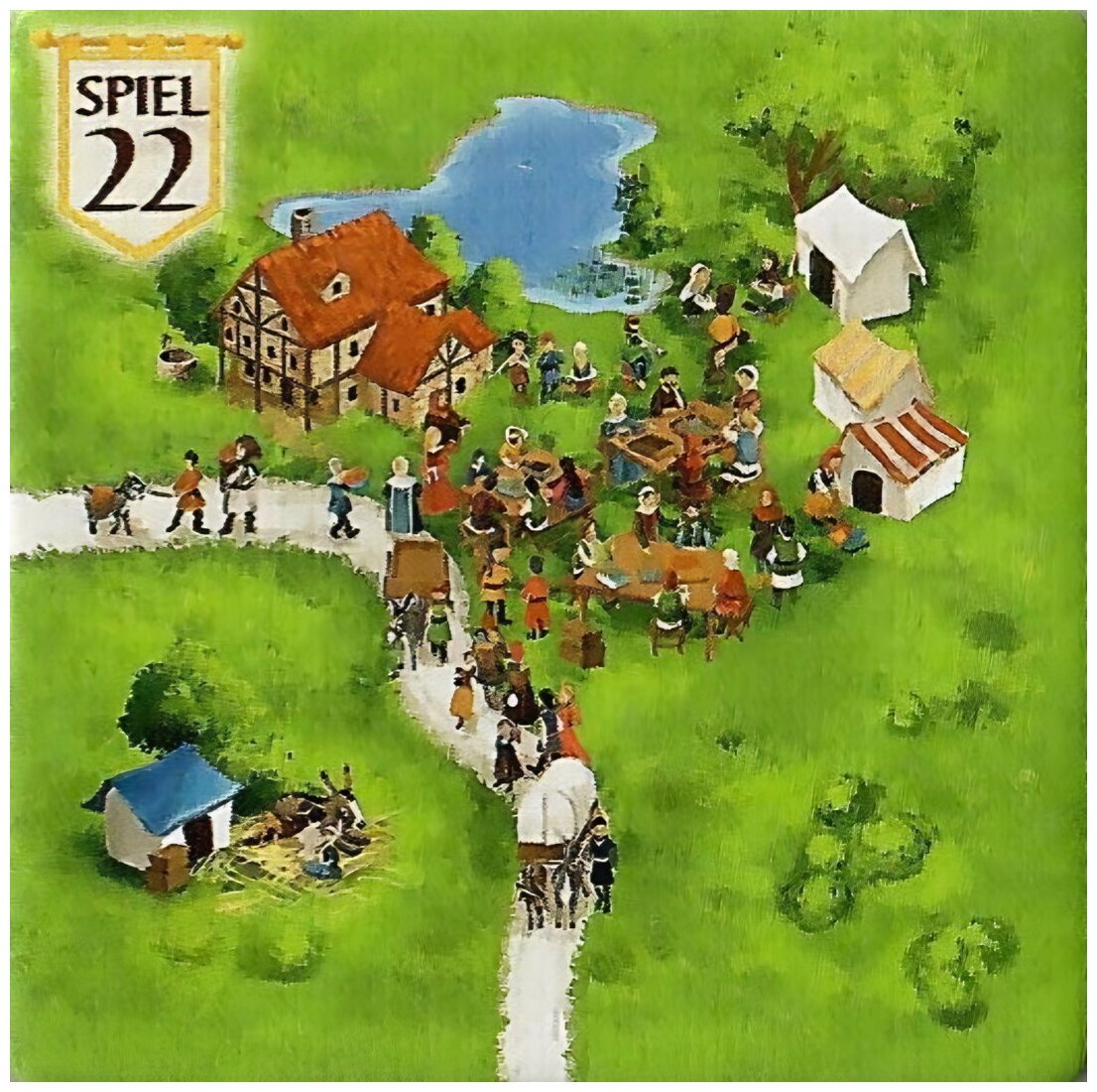 Carcassonne - Spiel 22