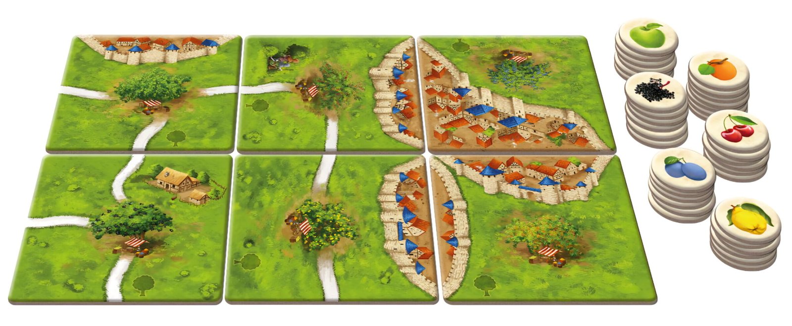 Carcassonne - The fruit-bearing trees