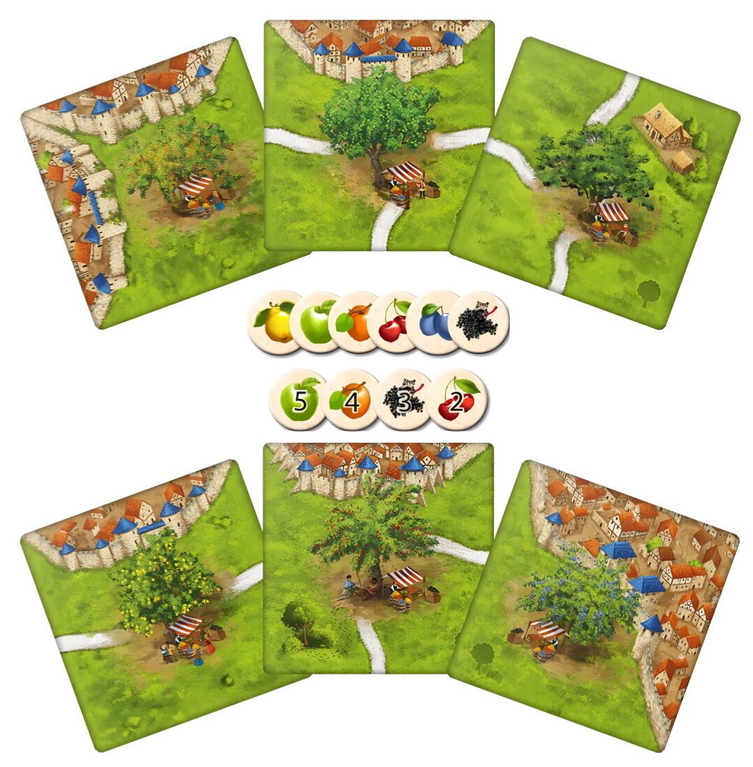 Carcassonne - The fruit-bearing trees