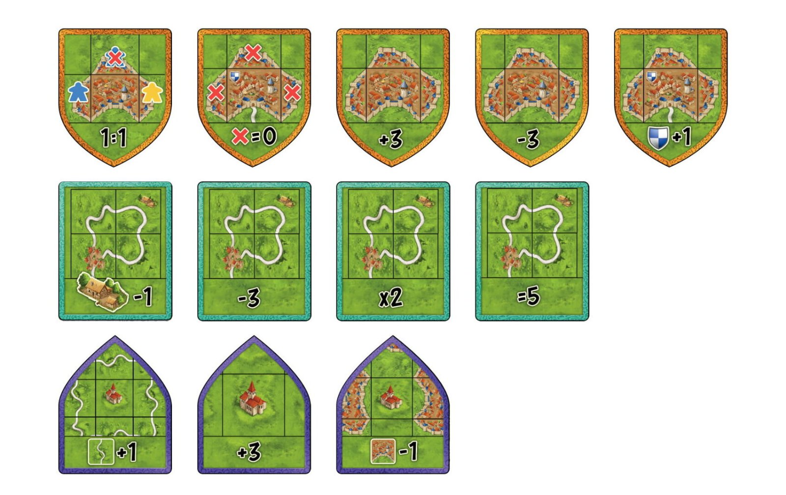 Carcassonne - The land surveyors