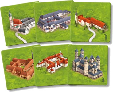 Carcassonne - The Monasteries of Germany