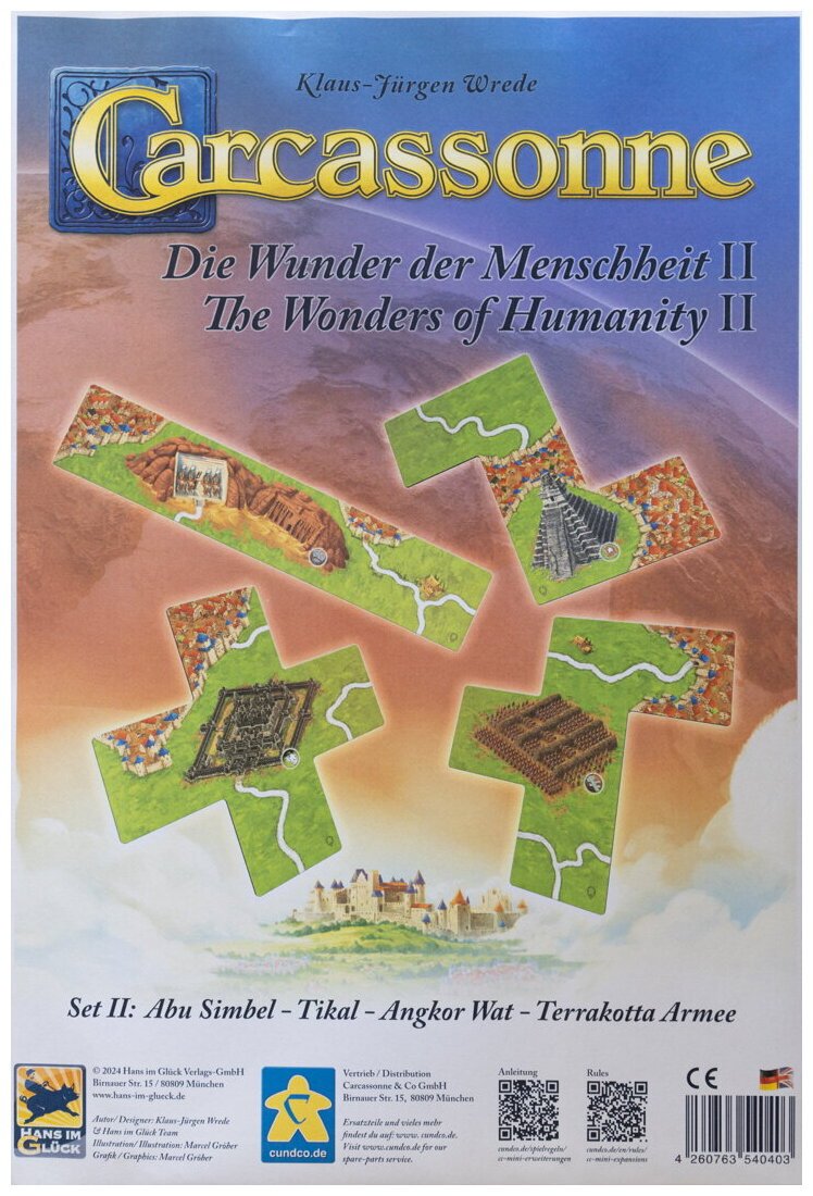 Carcassonne - The Wonders of Humanity II