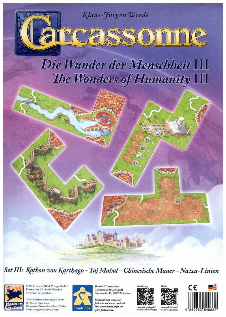 Carcassonne - The Wonders Of Humanity III