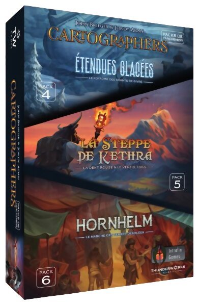 Cartographers - Packs de Parchemins 4 5 6
