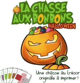 Chasse aux bonbons Halloween