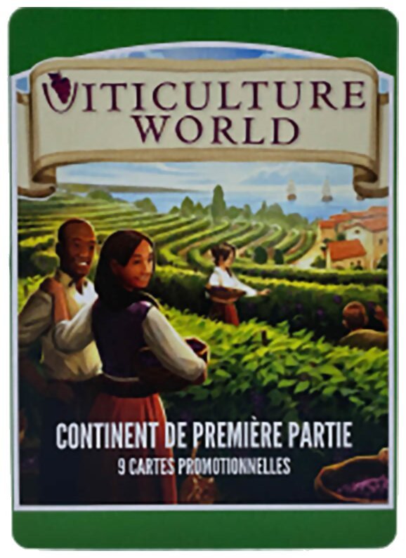 Viticulture World - Cartes Continent de Première Partie