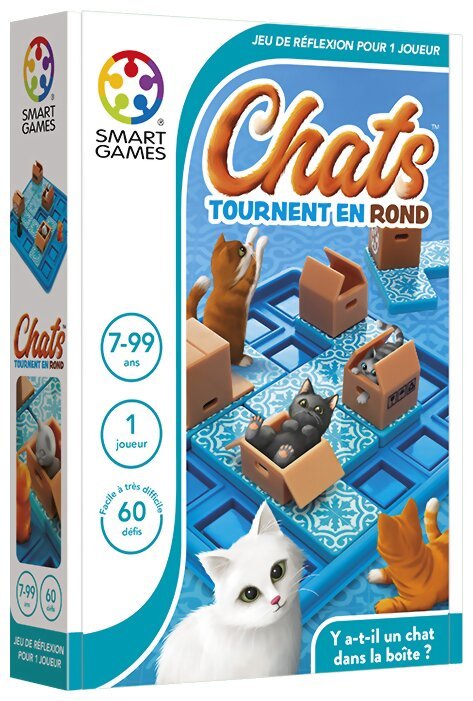 Chats tournent en rond