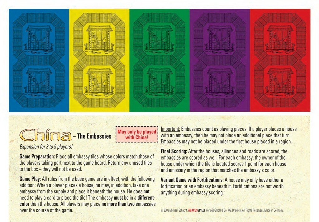 China : The Embassies