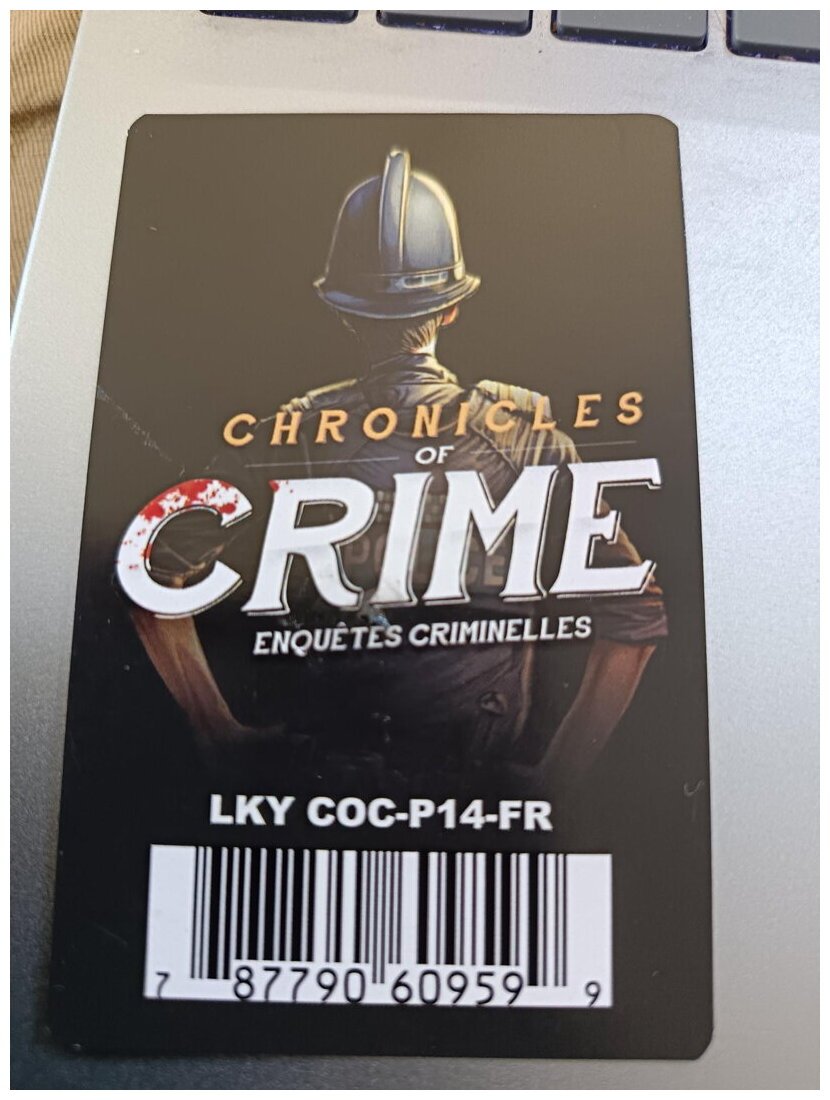 Chronicles of Crime - Ça peut vous arriver - Scénario