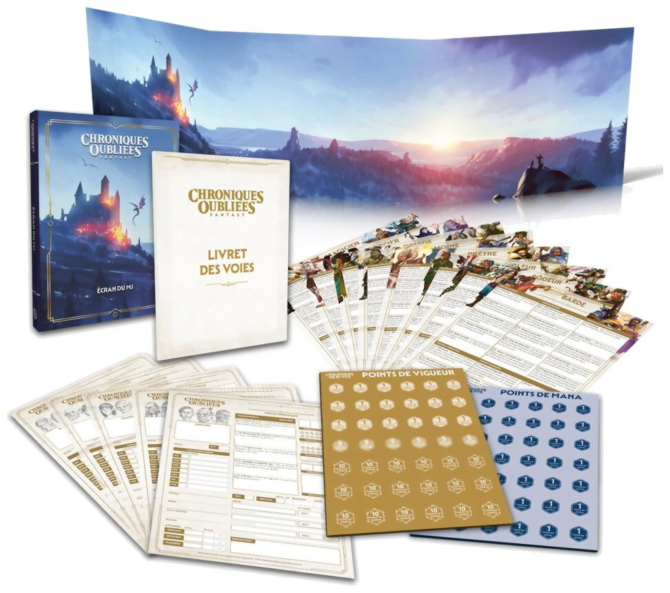 Chroniques Oubliées Fantasy - Écran du MJ - 2e édition