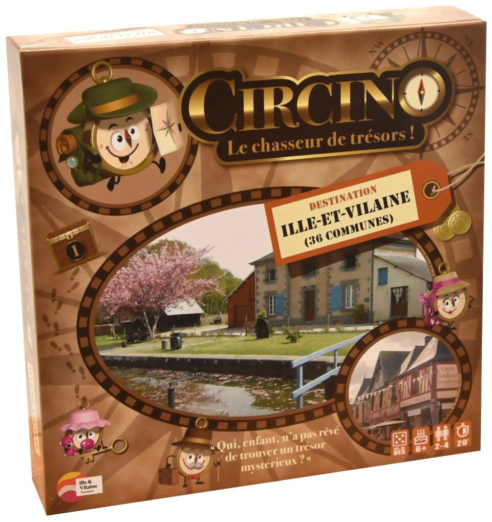 Circino - Destination Ille-Et-Vilaine - Le Chasseur De Trésors !