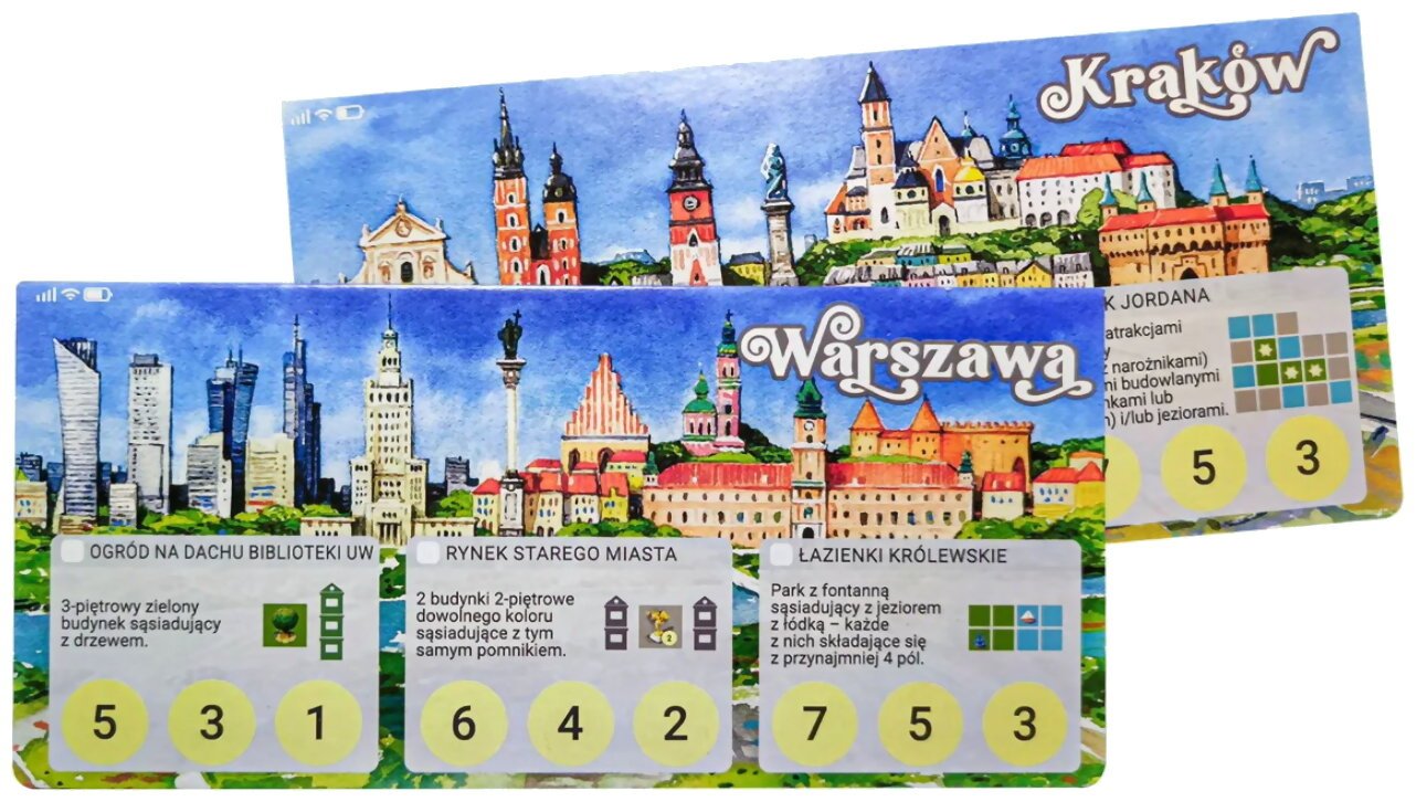 Cities - Warszawa/Kraków