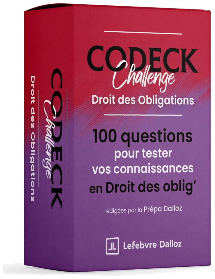 Codeck Challenge - Droit Des Obligations