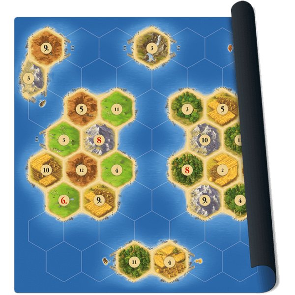 Colons de Catane : Les Marins - Tapis de jeu "Islands"