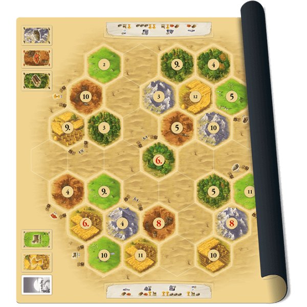 Colons de Catane - Tapis de jeu "Désert"
