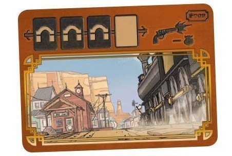 Colt Express - Le tunnel avant l'arrivée en gare