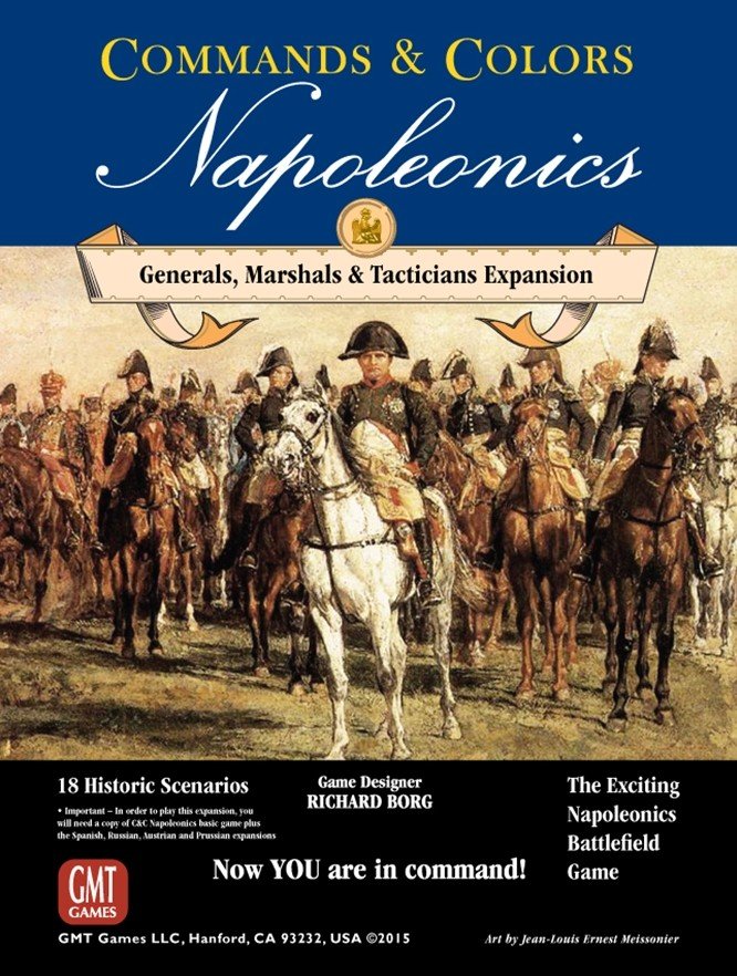 Commands & Colors : Napoleonics, Expansion 5 : Generals, Marshals & Tacticians