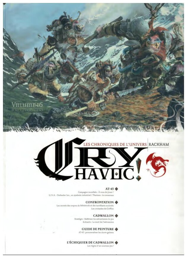 Confrontation - Cry Havoc ! - Issue 16