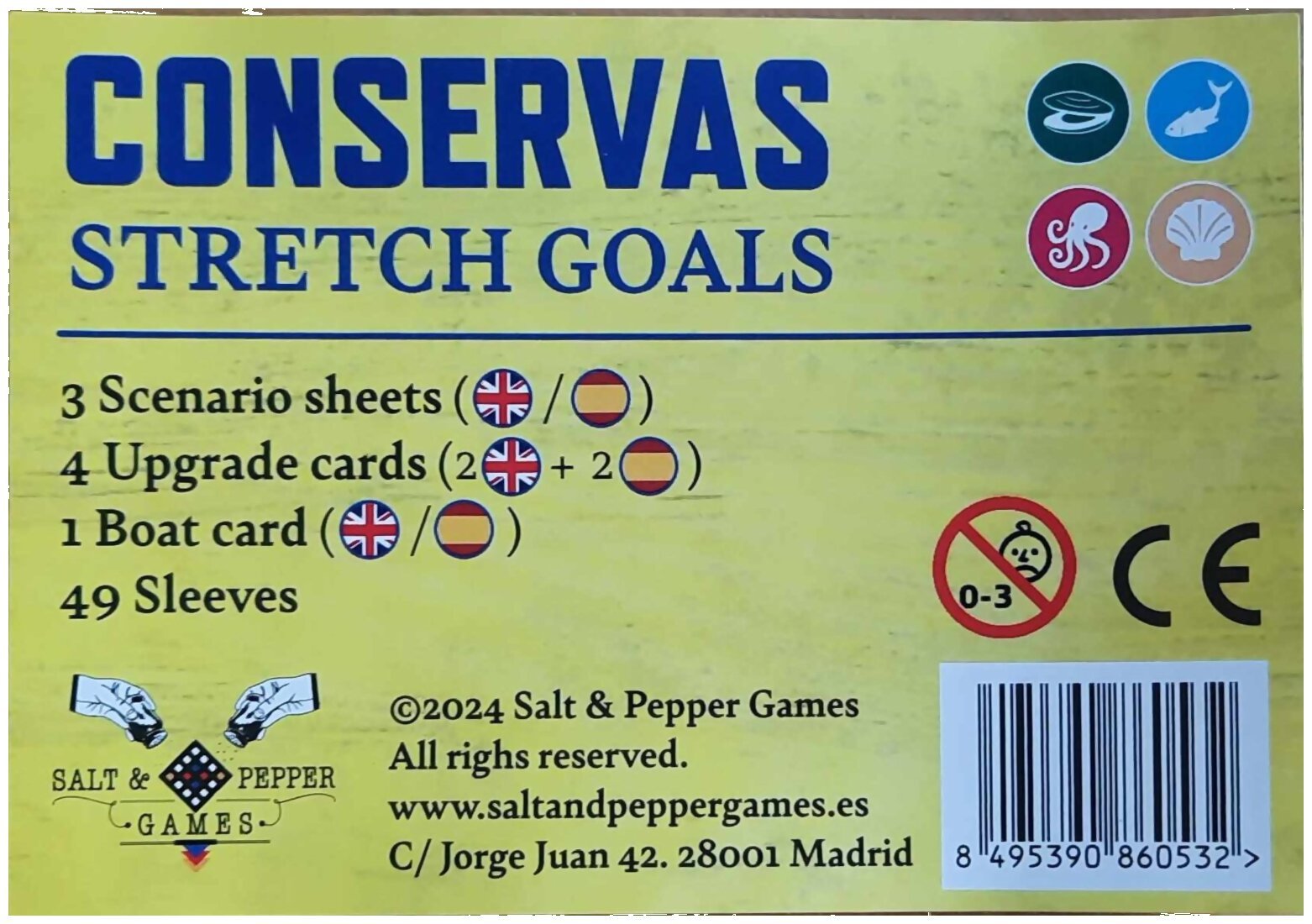 Conservas - Stretch Goals