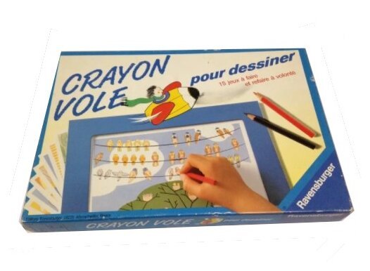 Crayon vole pour dessiner