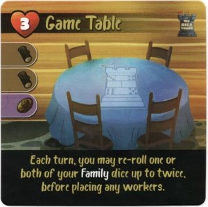 Creature Comforts - Game Table