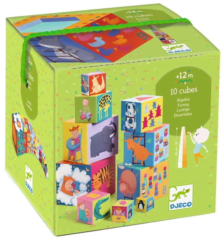 10 Cubes rigolos