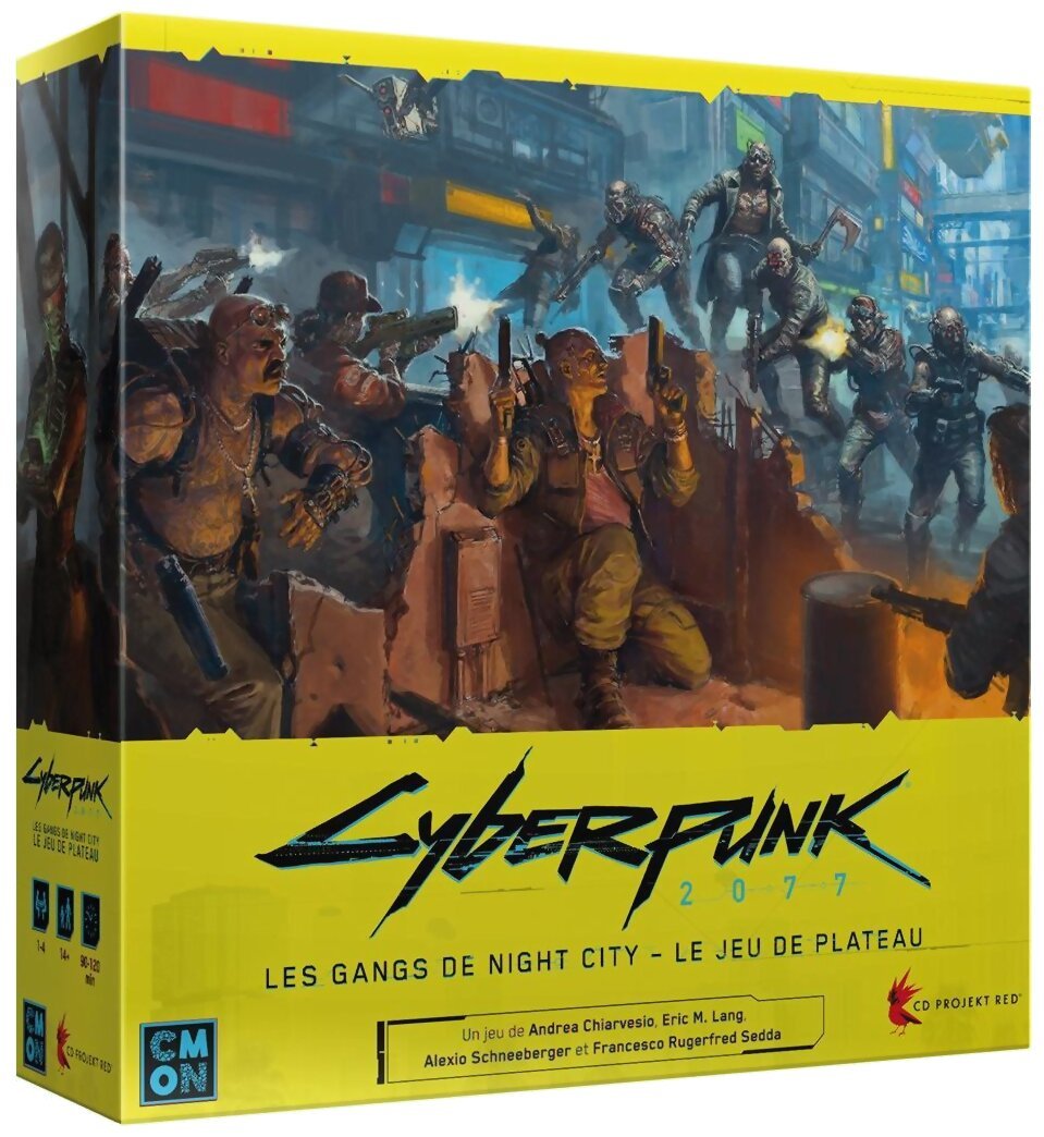 Cyberpunk 2077 - Les Gangs de Night City - Le jeu de plateau