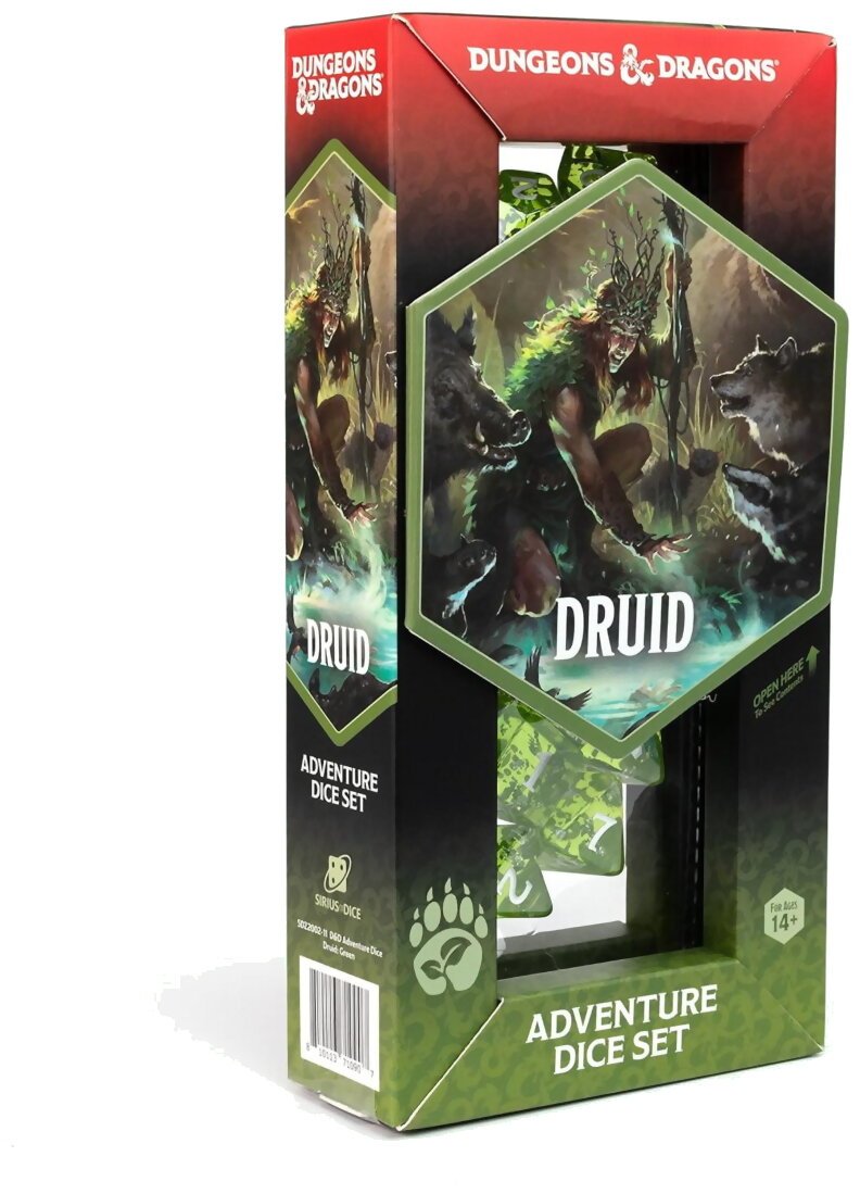 D&D - Adventure Dice Set - Druid