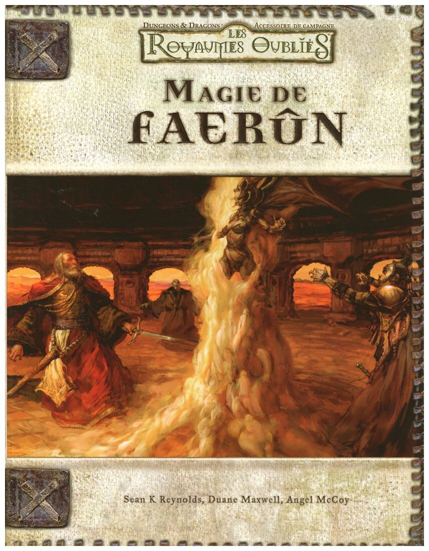 D&D3 - Royaumes Oubliés - Magie de Faerûn