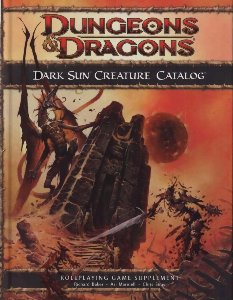 D&D4 - Dark Sun Creature Catalog