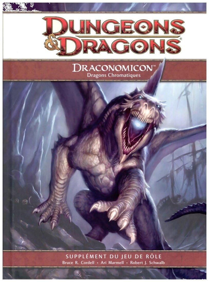 D&D4 - Draconomicon - Dragons Chromatiques
