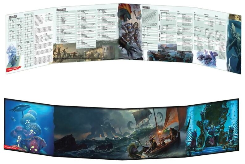 D&D5 - Of Ships And The Sea - Dungeon Master's Screen