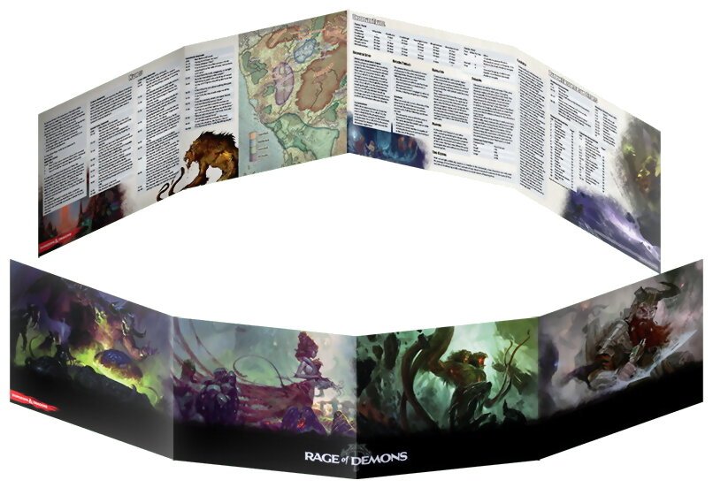 D&D5 - Rage of Demons - Dungeon Master's Screen