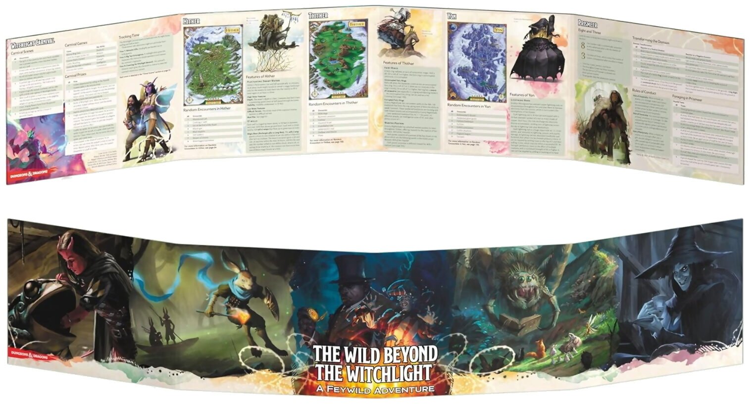 D&D5 - The Wild Beyond the Witchlight - Dungeon Master's Screen